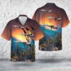 Us Navy Hawaiian Shirt, US Navy F-14A GR-90 Tomcat Red 31 Tomcatsky Of VF-126 Bandits Hawaiian Shirt, Military Aloha Shirt
