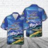 Us Navy Hawaiian Shirt, US Navy F-4B Phantom II of VF-111 ‘Sundowners’ Hawaiian Shirts, Military Aloha Shirt