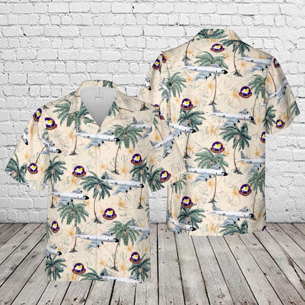 Us Navy Hawaiian Shirt, US Navy Lockheed Martin P-3C Orion, VP-11 Proud Pegasus 161333 Hawaiian Shirt, Military Aloha Shirt