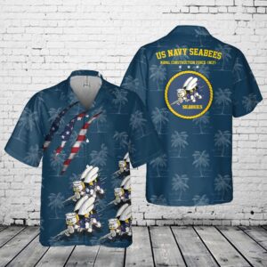 Us Navy Hawaiian Shirt, US Navy SEABEES&hellip;