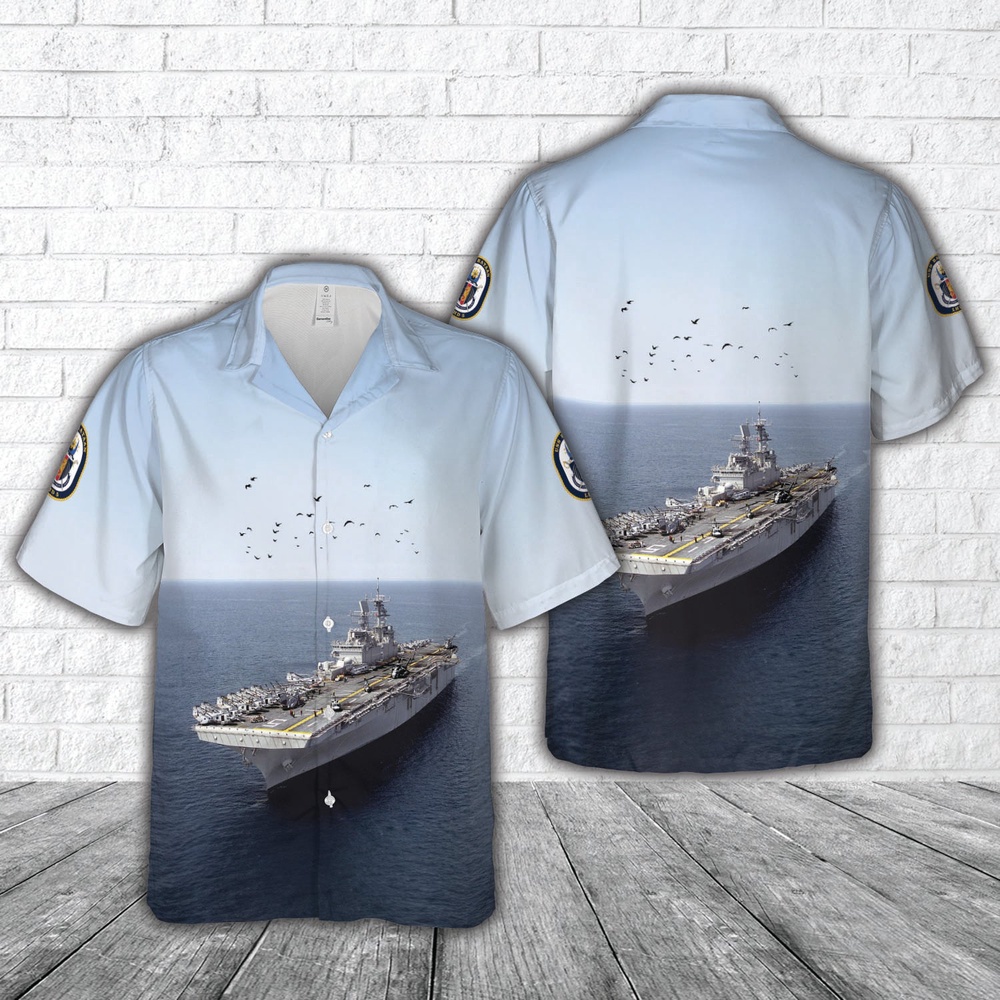Us Navy Hawaiian Shirt, US Navy USS Bataan (LHD-5) Bataan Expeditionary Strike Group Hawaiian Shirt, Military Aloha Shirt Us Navy Hawaiian Shirt, US Navy USS Bataan (LHD-5) Bataan Expeditionary Strike Group Hawaiian Shirt, Military Aloha Shirt