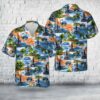 Us Navy Hawaiian Shirt, US Navy USS Virginia (SSN-774) Hawaiian Shirt, Military Aloha Shirt