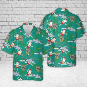 Us Navy Hawaiian Shirt, US Navy VAQ-138&hellip;