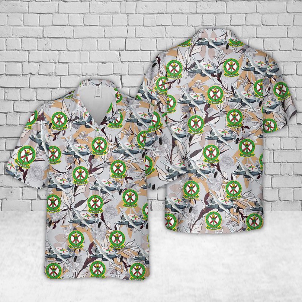 Us Navy Hawaiian Shirt, US Navy VAW-115 Liberty Bells E-2D Hawaiian Shirt, Military Aloha Shirt