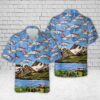 Us Navy Hawaiian Shirt, US Navy VX-23 T-45 Goshawk Hawaiian Shirts, Military Aloha Shirt