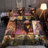 Valentine Bedding Set, You And Me We Got This Bedding Set Owl Couple Quilt Bedding Set Owl Oil Painting Bedding Valentine Lover Gift
