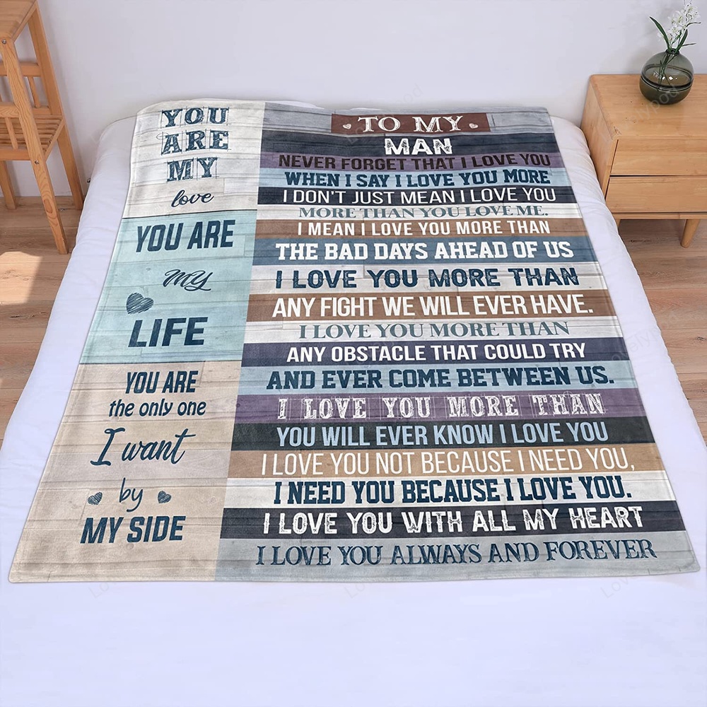 Valentine Blanket, Best Man Gifts For Wedding Anniversary Valentines Gifts For Husband Boyfriend