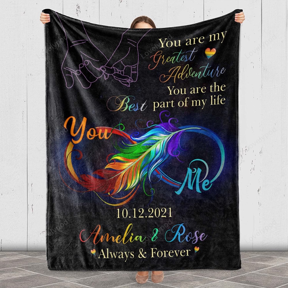 Valentine Blanket, Custom Lgbt Blanket, Gift For Christmas Birthday Anniversary Valentines Day, Gay Lesbian Pride Valentine Blanket, Custom Lgbt Blanket, Gift For Christmas Birthday Anniversary Valentines Day, Gay Lesbian Pride
