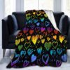 Valentine Blanket, Gift For Boyfriend Blanket, To My Man I Love You, Valentines Day Gift For Boy Friend