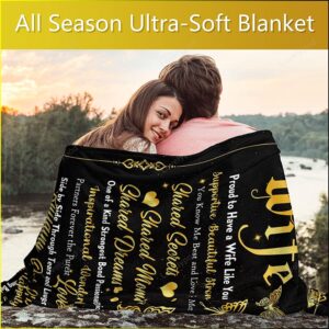 Valentine Blanket, Gifts For Wife Blanket From&hellip;