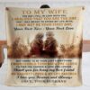 Valentine Blanket, Personalized Blanket For Wife, Custom Blanket Anniversary Gift , Gift For Her Valentine Blanket, Personalized Blanket For Wife, Custom Blanket Anniversary Gift , Gift For Her