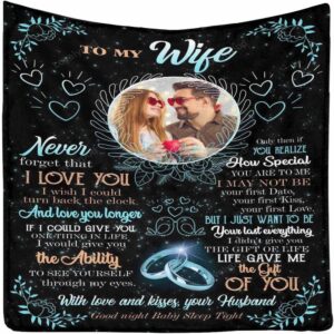 Valentine Blanket, Personalized Blanket To My Wife,&hellip;