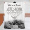 Valentine Blanket, Personalized Couple Photo Blanket Love You Till The End Of Time Fleece Throw Blanket Valentine Blanket, Personalized Couple Photo Blanket Love You Till The End Of Time Fleece Throw Blanket