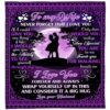 Valentine Blanket, Personalized To My Girlfriend Blanket, Gifts From Boyfriend Love You Then Love Still Always Have