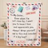Valentine Blanket, Romantic Marry 50Th Anniversary Fleece Throw Blankets Gift