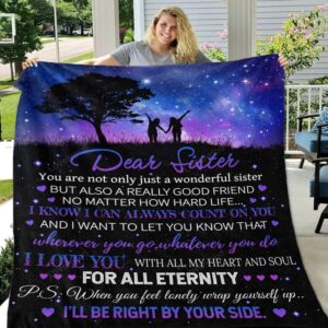 Valentine Blanket, Sisters Gifts From Sister, Mothers&hellip;