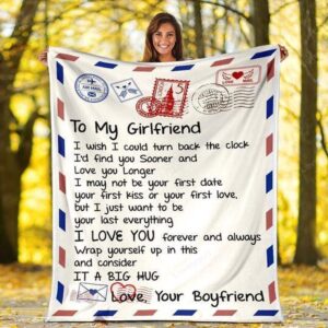 Valentine Blanket, To My Girlfriend I Wish&hellip;