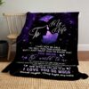 Valentine Blanket, To My Wife Throw Blanket, Valentines Day Birthday Gifts For Wife, Wedding Anniversary Romantic