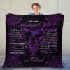 Valentine Blanket, To My Wonderful Wife Old Couple Blanket, I Love You Forever And Always Love Husband, Valentine Gift For Wife