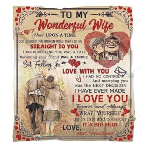 Valentine Blanket, To My Wonderful Wife Valentine&hellip;