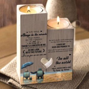 Valentine Candle Holder, You Will Always Be&hellip;