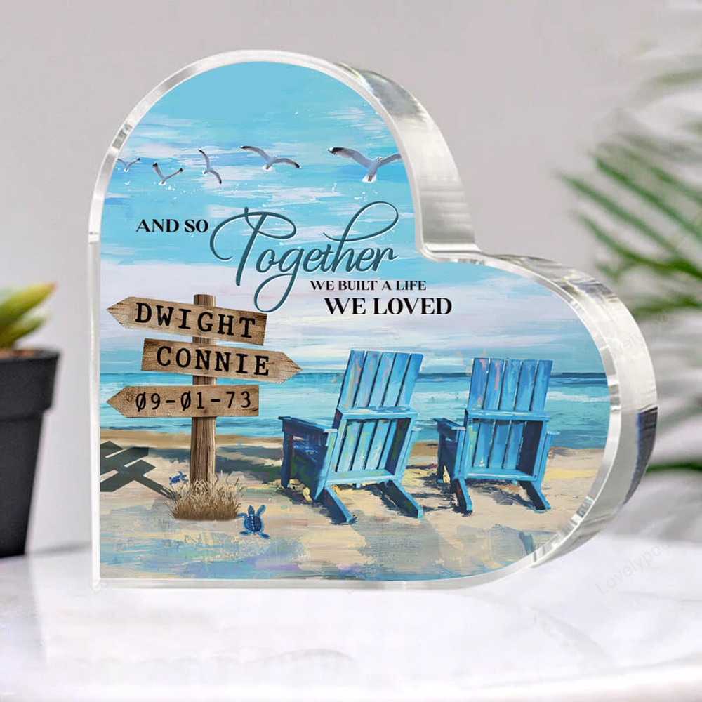 Valentine Keepsakes, Heart Keepsake, Personalized Couple Heart Plaque, Couple Beach Plaque, Customized Couple Prints Valentine Keepsakes, Heart Keepsake, Personalized Couple Heart Plaque, Couple Beach Plaque, Customized Couple Prints