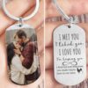 Valentine Keychain, I Married You Because I Cant Live Without You Couple Keychain