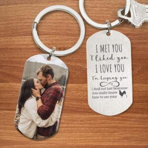 Valentine Keychain, I Met You I Liked&hellip;