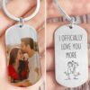 Valentine Keychain, I Met You I Liked You I Love You Couple Keychain, Valentines Day Gift For Couple