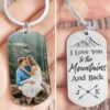 Valentine Keychain, Together Is My Favorite Place Couple Keychain, Valentines Day Gift For Couple