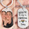 Valentine Keychain, You Are My Missing Piece, Custom Photo Valentine Keychain, Gifts For Him