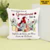 Valentine Pillow, Customized Name Pillow Blessed Mimi With Kids Names Valentines Day Heart Love