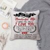 Valentine Pillow, Valentine Heart Arrow Romantic Love Pillow Case Valentine Gift Idea