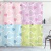 Valentine Shower Curtain, Happy Valentines Day Shower Curtain For Bathroom Valentine Heart Bath Curtains Loving Valentine Shower Curtain, Happy Valentines Day Shower Curtain For Bathroom Valentine Heart Bath Curtains Loving