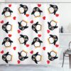 Valentine Shower Curtain, Valentine Love Story Shower Curtains Happy Valentines Day Girlfriend Idea Valentine Shower Curtain, Valentine Love Story Shower Curtains Happy Valentines Day Girlfriend Idea