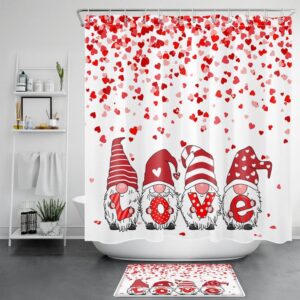 Valentine Shower Curtain, Valentine’s Day Window Curtain&hellip;