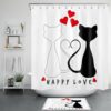 Valentine Shower Curtain, Valentine Strawberry Shower Curtains Valentine Home Decor Valentine Gift Romantic Gift Bathroom Decor Valentine Shower Curtain, Valentine Strawberry Shower Curtains Valentine Home Decor Valentine Gift Romantic Gift Bathroom Decor