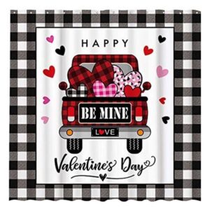 Valentine Shower Curtain, Valentines Day Hearts Shower&hellip;