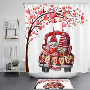 Valentine Shower Curtain, Valentines Day Shower Curtain&hellip;