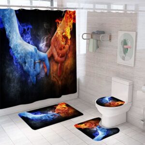 Valentine Shower Curtain, Valentines Day Shower Curtains&hellip;