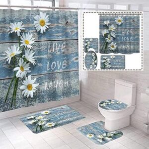 Valentine Shower Curtain, Valentines Live Love Laugh&hellip;
