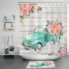 Valentine Shower Curtain, Valentines Shower Curtains Always In Love Bathroom Set Bathroom Decor Valentine Gift Anniversary Gift