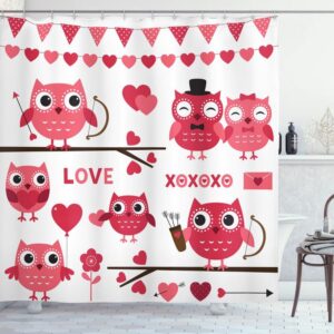 Valentine Shower Curtain, Valentines Xoxo Shower Curtains&hellip;