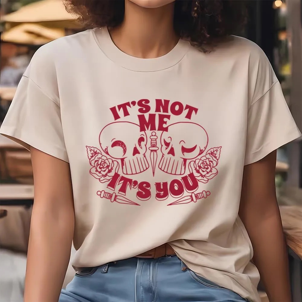 Valentine T-Shirt, Anti Valentines Day Skulls T-Shirt, Valentine Day Shirt