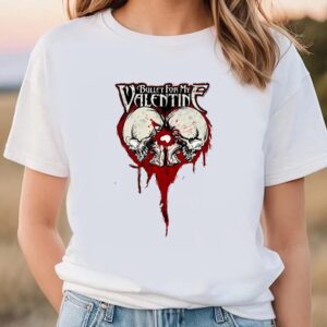 Valentine T-Shirt, Bullet My Valentine Skull And&hellip;