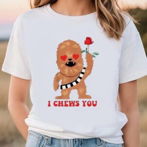 Valentine T-Shirt, Chewbacca Valentines I Chews You&hellip;