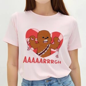 Valentine T-Shirt, Chewie Valentine I Aaaaarrrgh You&hellip;