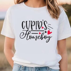 Valentine T-Shirt, Cupid’s Homeboy Valentine Day Shirt,&hellip;