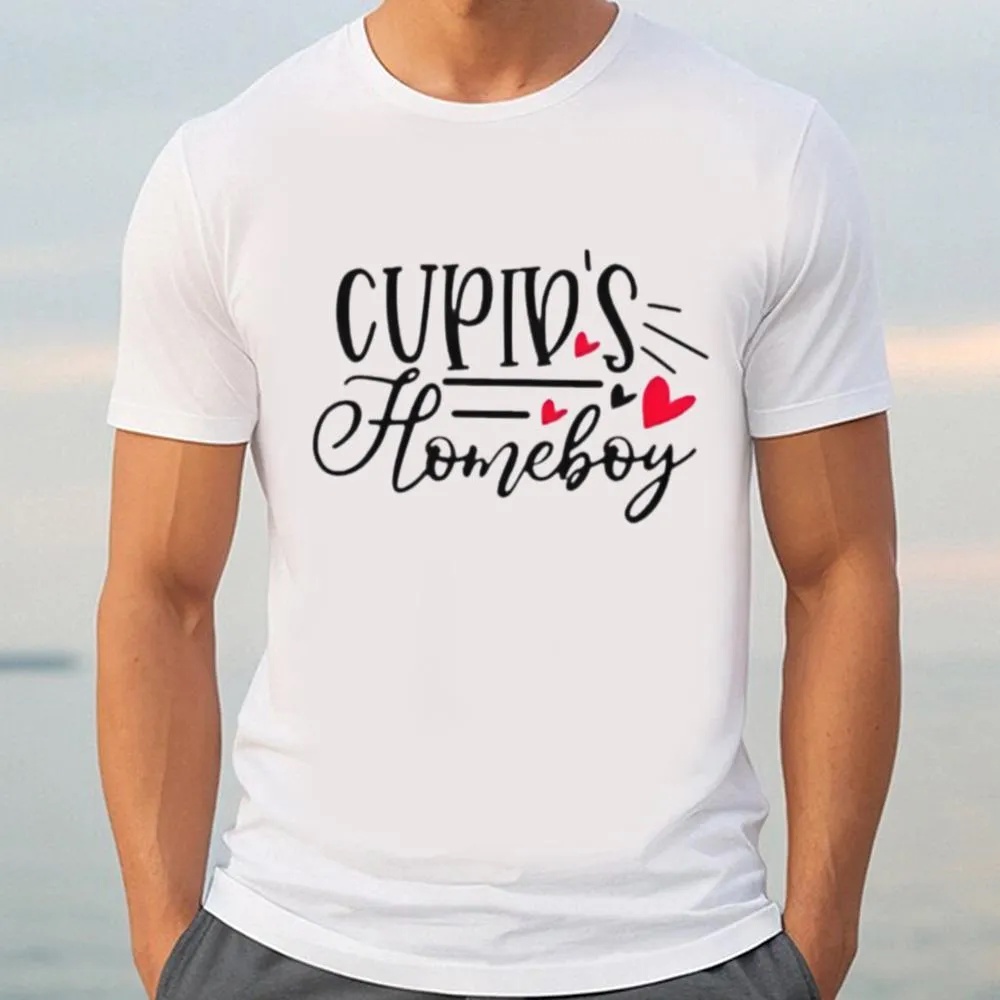 Valentine T-Shirt, Cupid’s Homeboy Valentine Day Shirt, Valentine Day Shirt