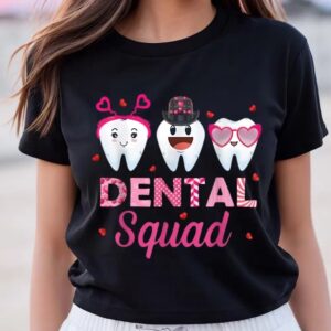 Valentine T-Shirt, Dental Squad Cute Tooth Funny&hellip;